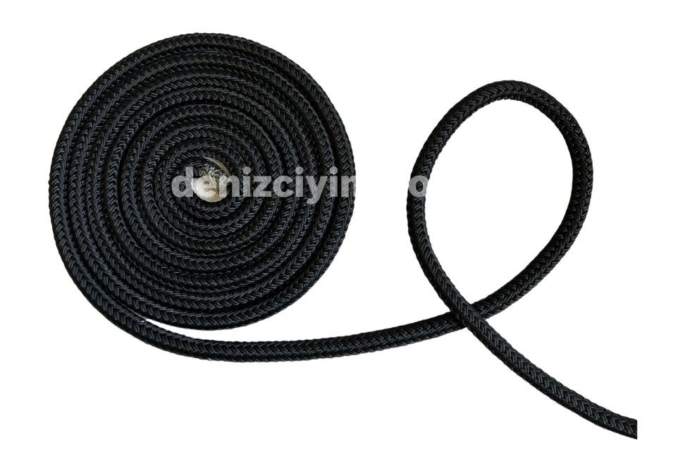 ÇEKİM HALAT YÜZEN PP ÖRGÜLÜ SİYAH RENK HALAT 12 MM