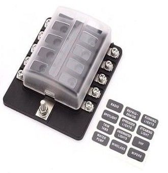 MARİN SİGORTA KUTUSU İKAZ IŞIKLI 10'LU