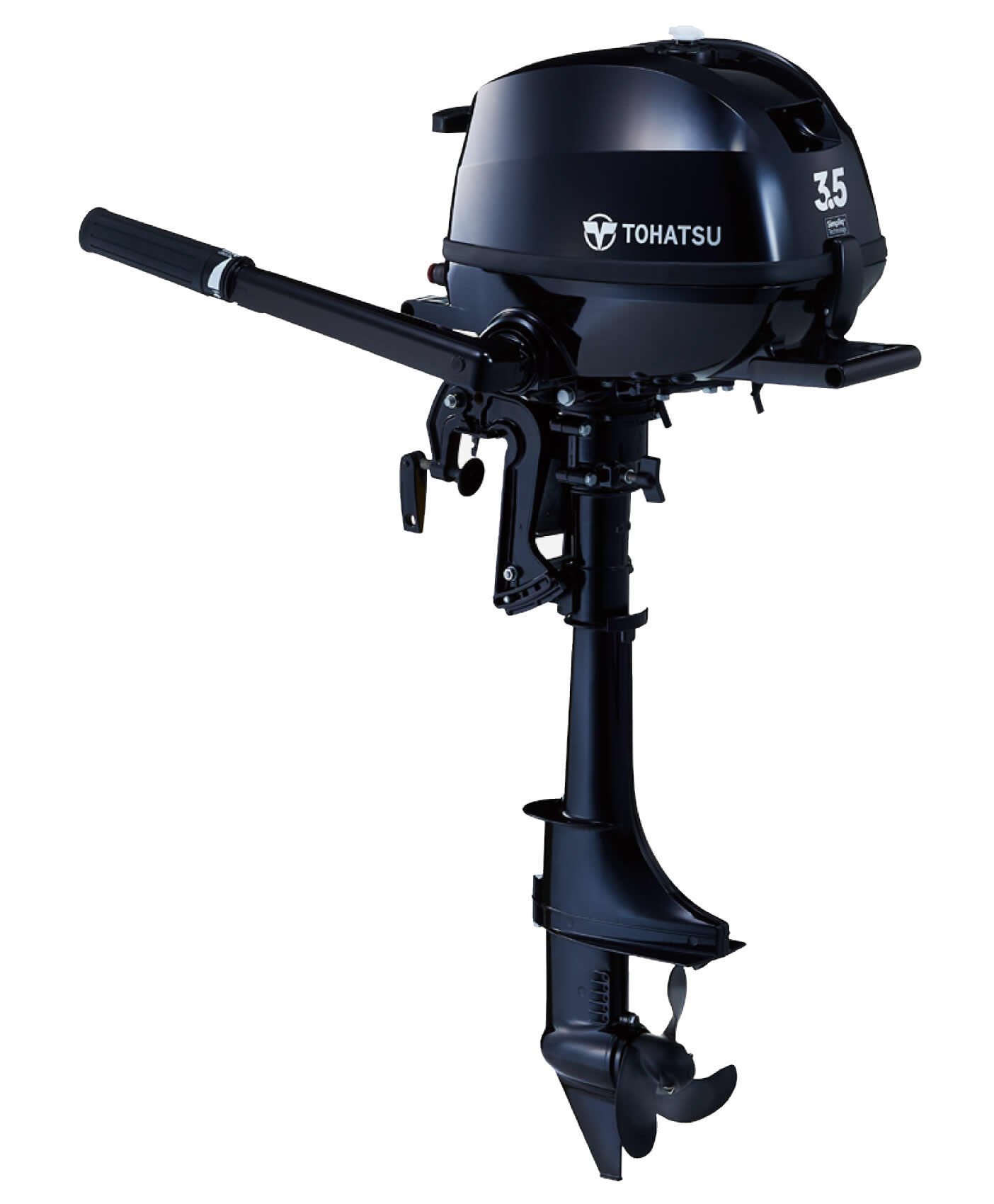 TOHATSU MFS 3.5 HP BS DENİZ MOTORU - KISA ŞAFT