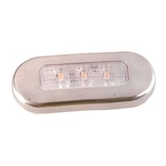 KROM ÇERÇEVELİ MERDİVEN LAMBASI 12V LED RENK SEÇENEKLİ