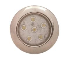 KROM SPOT GÜN IŞIĞI 12V 6 LED