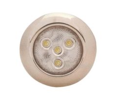 KROM SPOT GÜN IŞIĞI 12V 4 LED