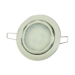 KROM GÖMME SPOT GÜN IŞIĞI 24V 9 LED