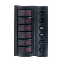 BFY OTOMATİK SİGORTALI VE IŞIKLI 6 ANAHTARLI SWITCH PANEL BS6