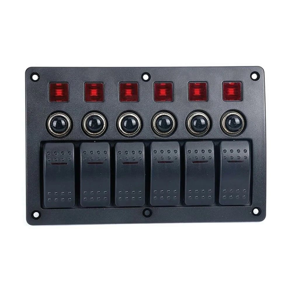 BFY OTOMATİK SİGORTALI VE IŞIKLI SWITCH PANEL ANAHTAR SAYISI SEÇENEKLİ