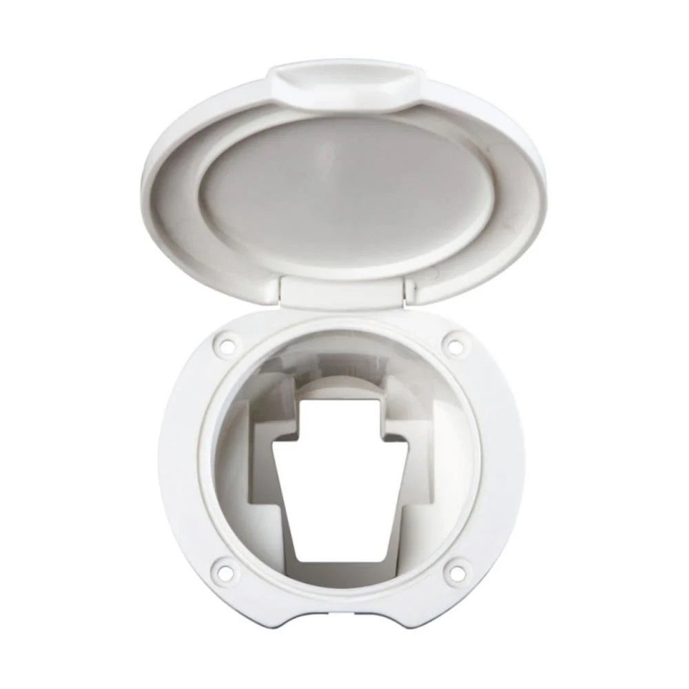 PLASTİK YUVARLAK KAPAKLI, AÇILI DUŞ YUVASI