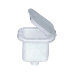 NUOVA RADE DİKDÖRTGEN KAPAKLI DUŞ YUVASI