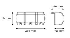 DAN-FENDER İSKELE USTURMAÇASI KÜÇÜK 18X40CM