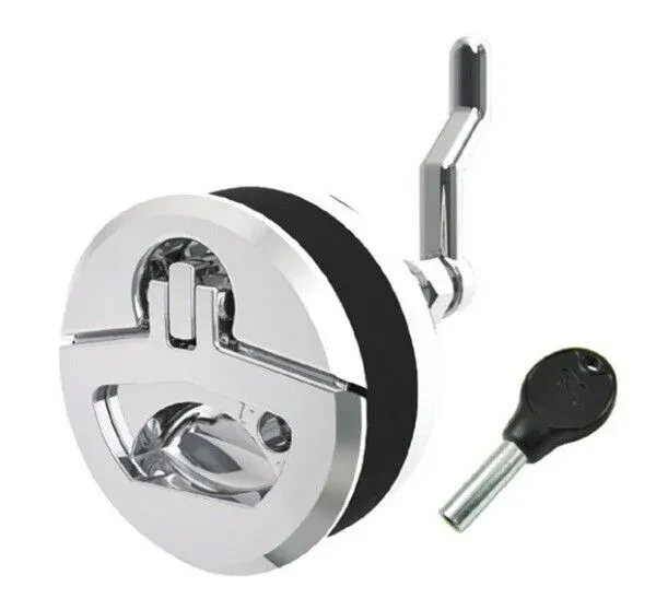 KROM MOTOR KAPAĞI KULBU YUVARLAK ÇAP:60MM