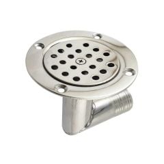 KROM DİRSEKLİ YER SÜZGECİ 32MM