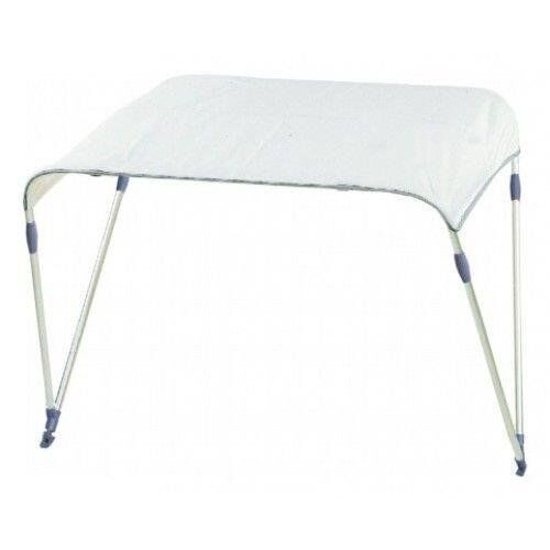 LALIZAS POSEIDON ALÜMİNYUM İKİ KOLLU TEKNE TENTESİ 180X150X110CM BEYAZ