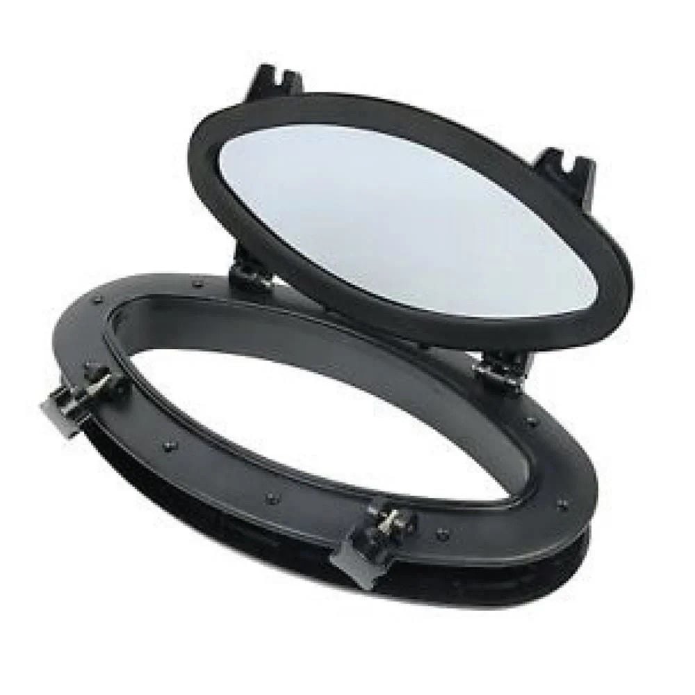 SEAFLO PLASTİK LUMBOZ OVAL SİYAH