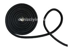 ÇEKİM HALAT YÜZEN PP ÖRGÜLÜ SİYAH RENK HALAT 12 MM