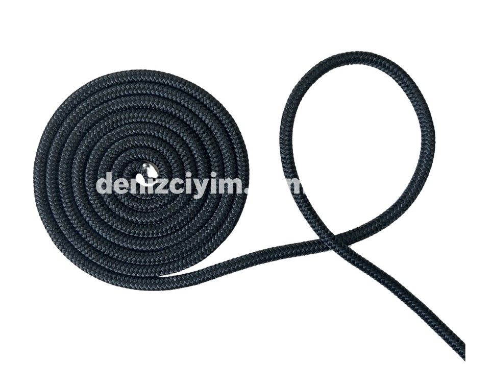 ÇEKİM HALAT COLOR SOLID SİYAH RENK HALAT 10 MM