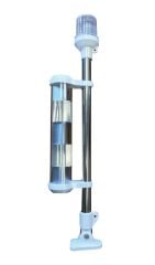 LED IŞIKLI RADAR REFLEKTÖRLÜ BAYRAK DİREĞİ 12V 55CM