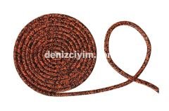 ÇEKİM HALAT COLOR LINE WAVES TURUNCU SİYAH HALAT 10 MM