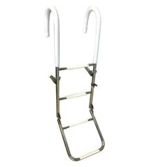 KROM KATLANIR MERDİVEN 4 BASAMAKLI