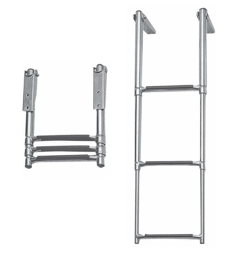 KROM MERDİVEN TELESKOPİK 3 BASAMAKLI