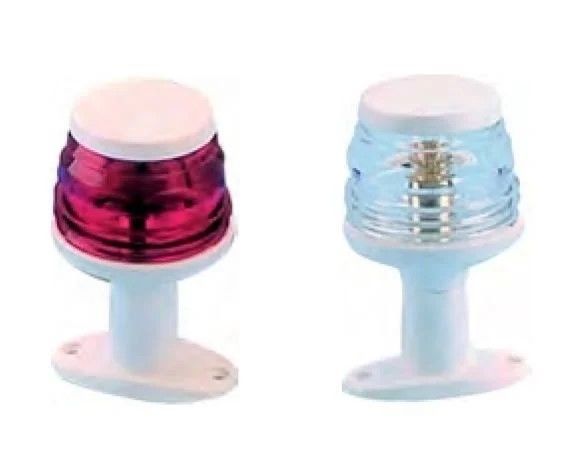 BEYAZ AYAKLI TEPE LAMBASI 12V BEYAZ