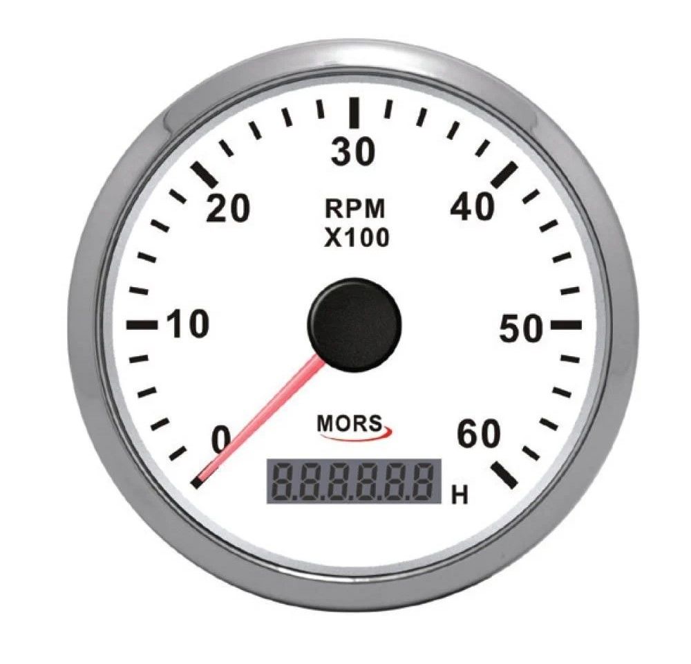 MORS DEVİR GÖSTERGESİ 6000 RPM RENK SEÇENEKLİ