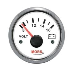 MORS VOLTMETRE GÖSTERGESİ 12V RENK SEÇENEKLİ