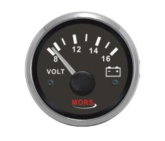 MORS VOLTMETRE GÖSTERGESİ 12V RENK SEÇENEKLİ