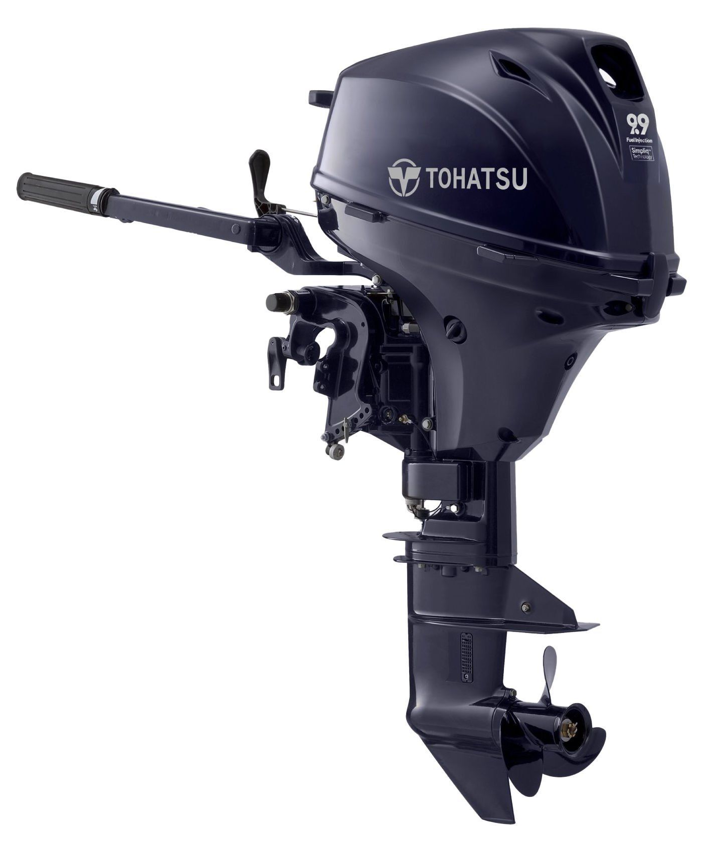 TOHATSU MFS 9,9 HP CY S DENİZ MOTORU - KISA ŞAFT,MANUEL,EFI