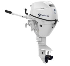 TOHATSU MFS 9,9 HP CYW L DENİZ MOTORU BEYAZ  - UZUN ŞAFT,MANUEL,EFI